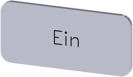 Text plate for control circuit devices EIN 3SU19000AC810AB0