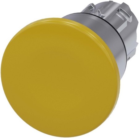 Front element for mushroom push-button Yellow 3SU10501BA300AA0