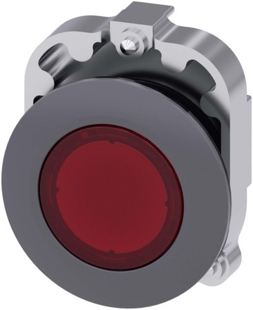 Front element for push button Red 1 Round 3SU10610JD200AA0