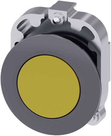 Front element for push button Yellow 1 Round 3SU10600JB300AA0