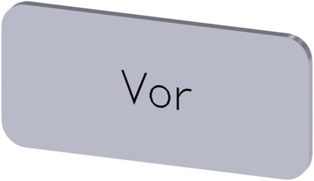 Text plate for control circuit devices Other 3SU19000AC810AF0