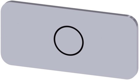 Text plate for control circuit devices Other 3SU19000AC810QA0