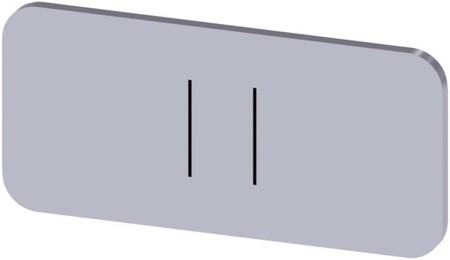 Text plate for control circuit devices Other 3SU19000AC810QC0