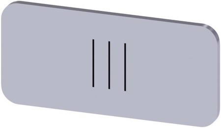 Text plate for control circuit devices Other 3SU19000AC810QD0