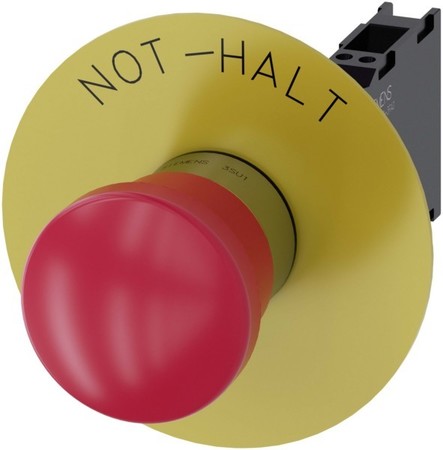 Push button, complete 1 Red 3SU11501HA203FH0