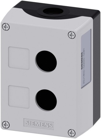 Enclosure for control circuit devices 2 Plastic 3SU18020AA000AB1