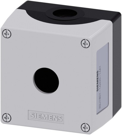 Enclosure for control circuit devices 1 Plastic 3SU18011AA001AA1