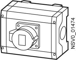 Tap off unit for busbar trunk  BVP:660810