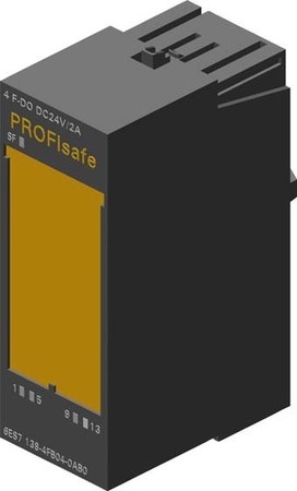 Fieldbus, decentr. periphery - digital I/O module  6ES71384FB040