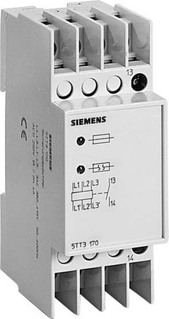 Phase monitoring relay Screw connection 380 V 5TT3170