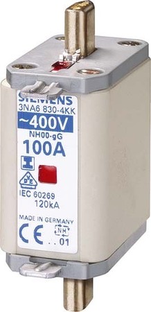 Low Voltage HRC fuse NH00 100 A 400 V 3NA68304KK