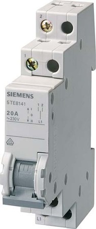 Main switch for distribution board Group switch 5TE8141