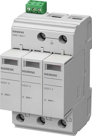 Surge protection device for power supply systems TN-C 3 5SD74631