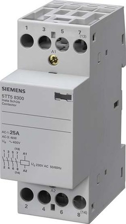 Installation contactor for distribution board 440 V 3 5TT58300