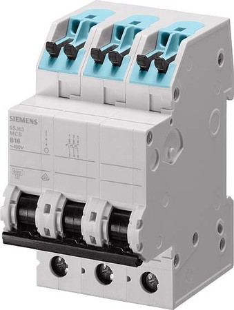 Miniature circuit breaker (MCB) B 3 16 A 5SJ63166KS