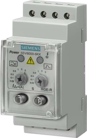 Residual current monitoring relay Screw connection 5SV80006KK