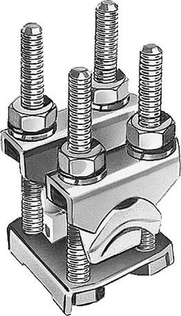 Busbar terminal 8 mm 20 mm Flat rail 8JK3172