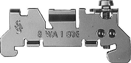 End bracket for terminal block Other Other Screwable 8WA1805