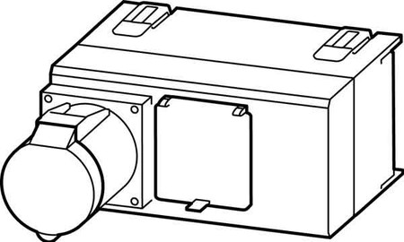 Tap off unit for busbar trunk 4 5 16 A BVP:085092
