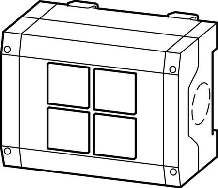 Tap off unit for busbar trunk 4 5 16 A BVP:034287