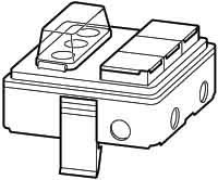 Tap off unit for busbar trunk 4 5 63 A BVP:203252