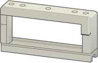 Mounting system for busbar trunk Mounting bracket BVP:045154