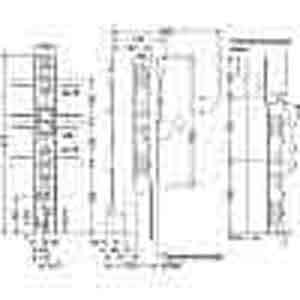 In-line fuse base Fuse switch disconnector 160 A 3NJ41033BF02