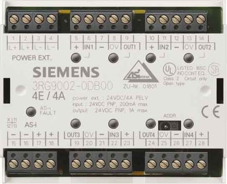 Fieldbus, decentr. periphery - digital I/O module  3RG90040DC00