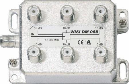 Tap-off and distributor F-Connector Distributor 5 MHz 16575-8