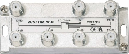 Tap-off and distributor F-Connector Distributor 5 MHz 16580-2