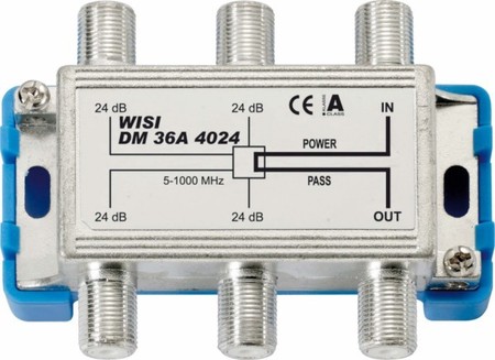 Tap-off and distributor F-Connector Splitter 5 MHz 16592-5