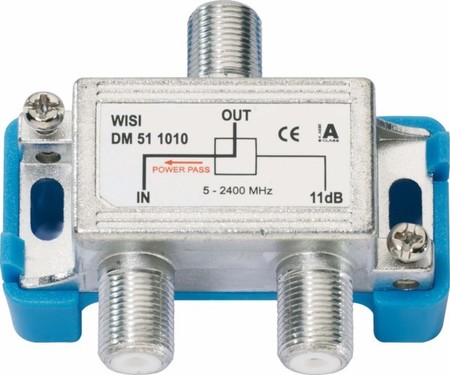 Tap-off and distributor F-Connector Splitter 5 MHz 16597-0