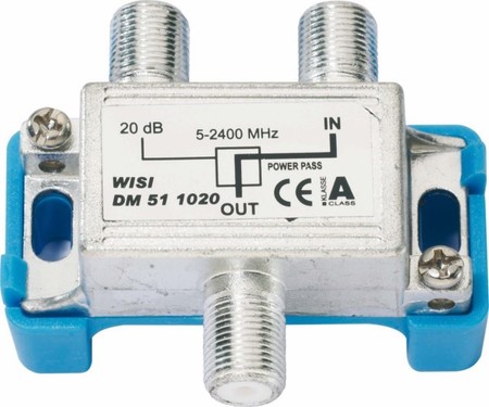 Tap-off and distributor F-Connector Splitter 5 MHz 16599-4