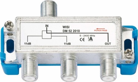 Tap-off and distributor F-Connector Splitter 5 MHz 16600-7