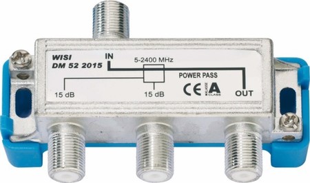 Tap-off and distributor F-Connector Splitter 5 MHz 16601-4