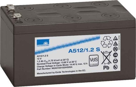 Solar-battery 12 V 1.2 Ah NGA51201D2HS0SA