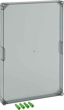 Cover for box/housing for built-in mounting in the wall/ceiling 