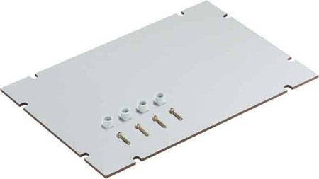 Mounting plate for distribution board 160 mm 260 mm 07101101