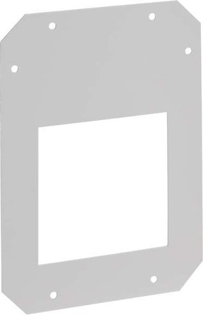 Cover strip for meter-/distribution board Plastic Grey 07104301