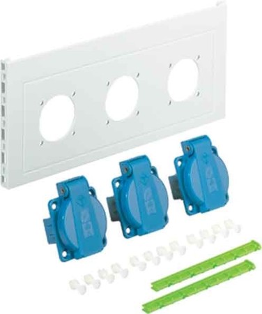 Gland plate for small distribution boards/switchgear cabinets  0