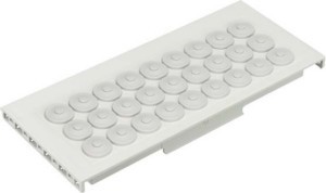 Gland plate for small distribution boards/switchgear cabinets  0