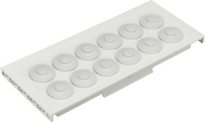 Gland plate for small distribution boards/switchgear cabinets  0