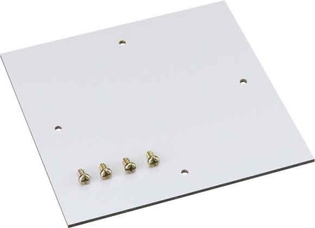 Mounting plate for distribution board 74 mm 74 mm 19500301