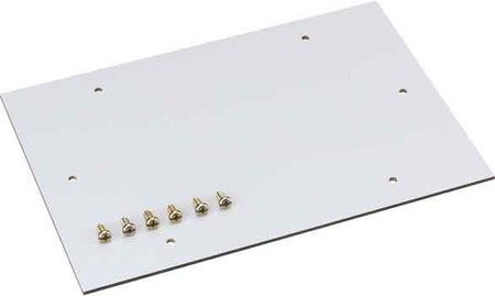 Mounting plate for distribution board 220 mm 150 mm 19500801