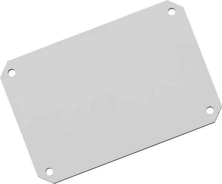 Mounting plate for distribution board 110 mm 74 mm 19500901