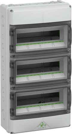 Small distribution board Surface mounting 3 42 73344201