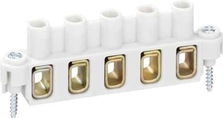 Single- and multi-pole terminal strip 6 mm² 84000601