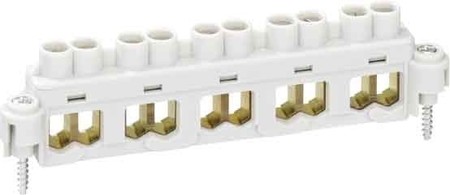 Single- and multi-pole terminal strip 10 mm² 84001001