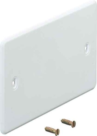 Cover for box/housing for built-in mounting in the wall/ceiling 