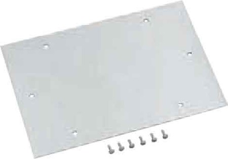 Mounting plate for distribution board 110 mm 110 mm 19700501